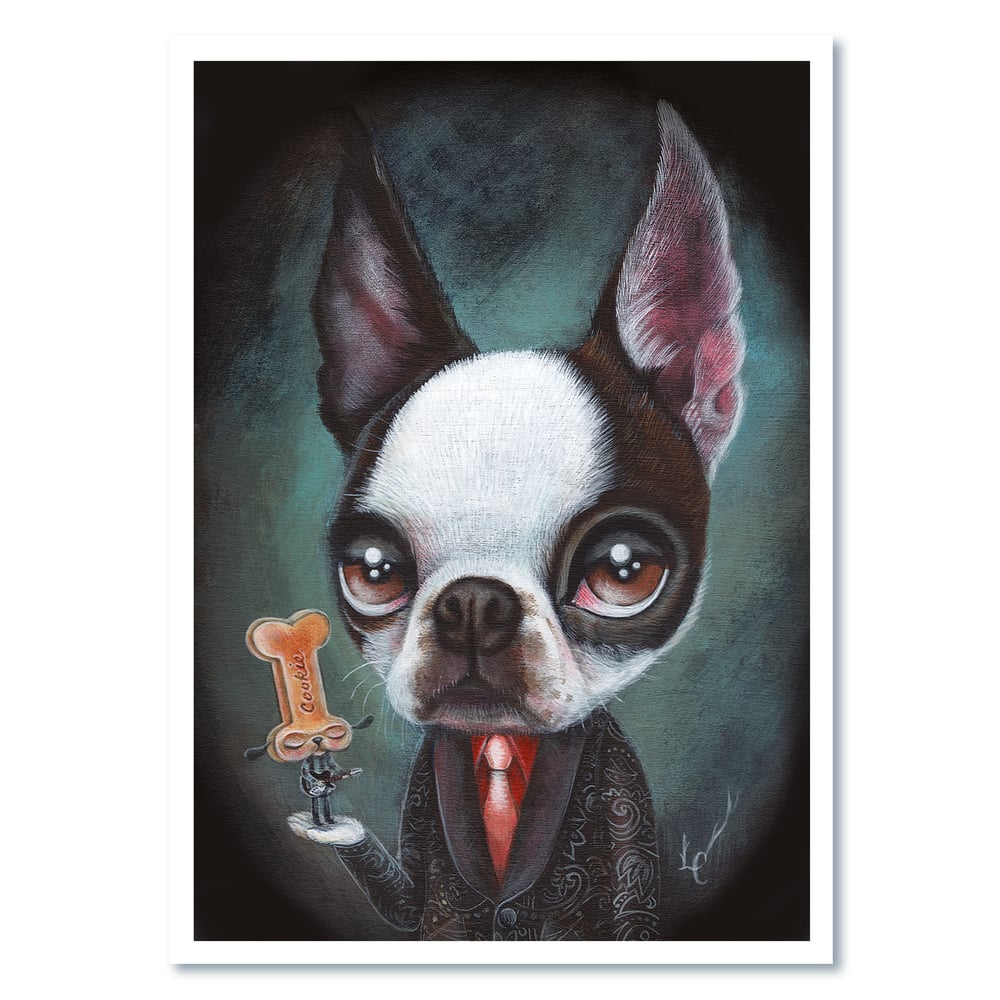 Image of Moz and Cookie (Print)