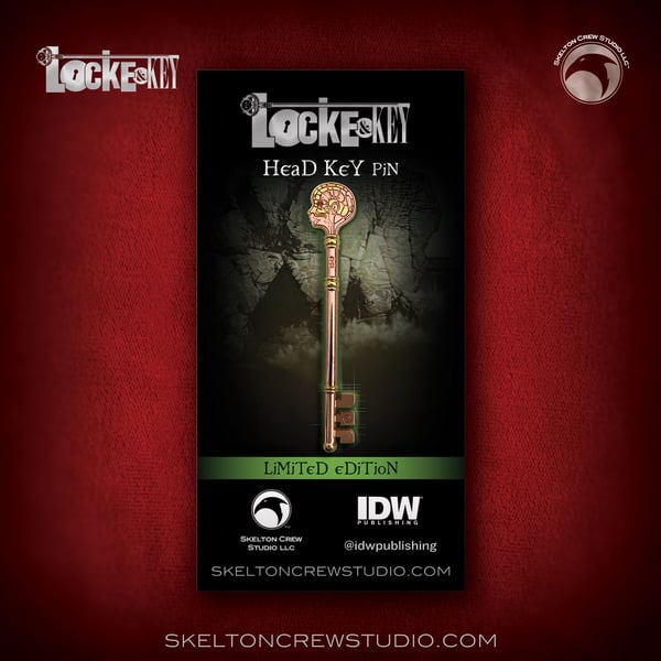 Image of Locke & Key: Limited Edition Head Key pin! 