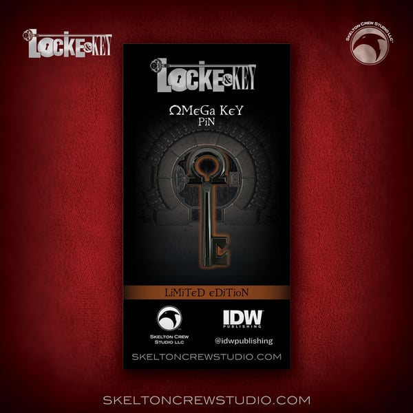 Image of Locke & Key: Limited Edition Omega Key Pin! 