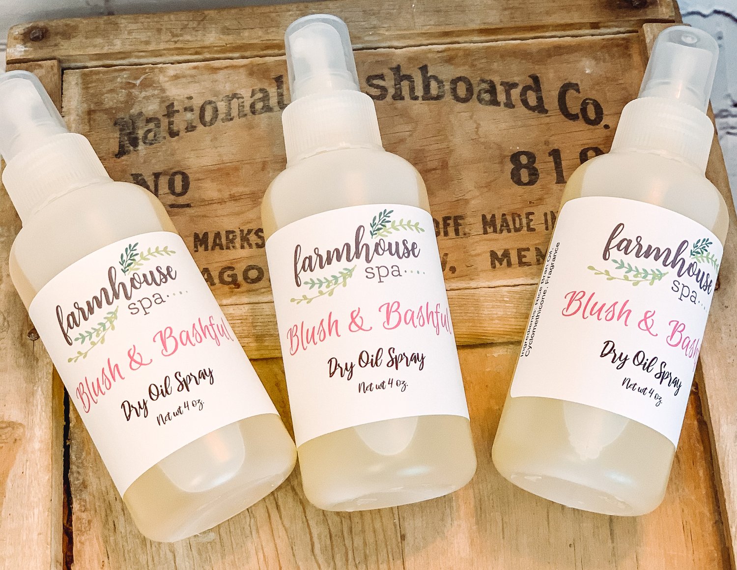 Blush Bashful Dry Oil Spray The Farmhouse Spa Blush Bashful Dry Oil Spray The Farmhouse Spa