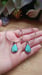 Image of Turquoise Statement Hoop Earrings