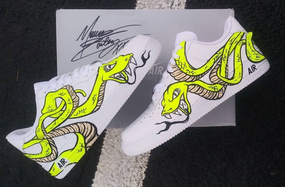 Image of MarcosVanGogh sLiTHeRiN Air Force 1