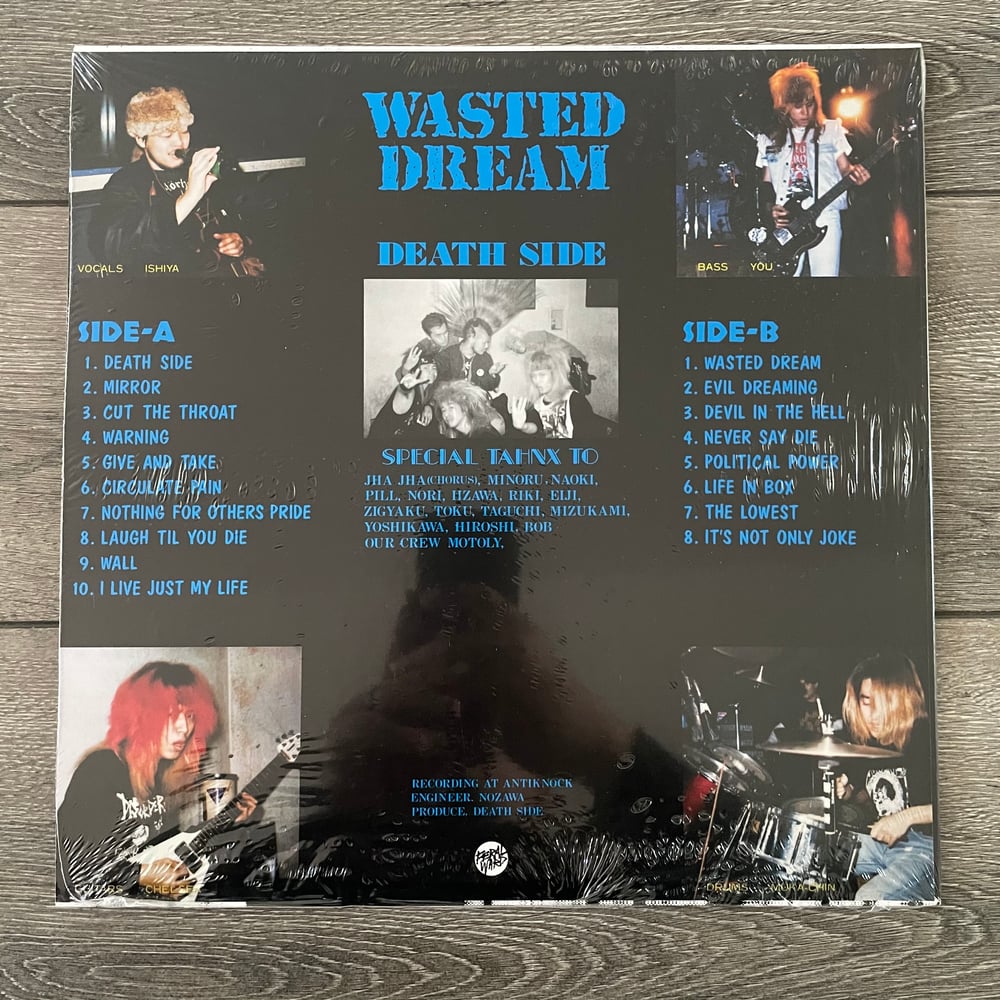 Image of Death Side - Wasted Dream Vinyl LP
