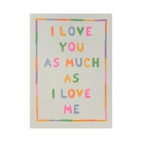 Image 1 of I love you... A6 Card
