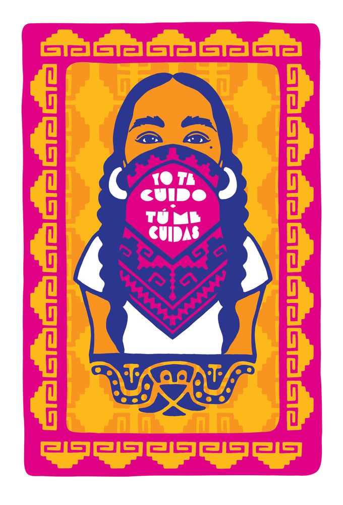 Image of Yo Te Cuido, Tú Me Cuidas  Sticker Pack (2021)