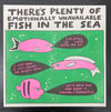 "Fish in the Sea" Risograph Print