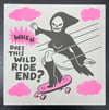 "Wild Ride" Risograph Print