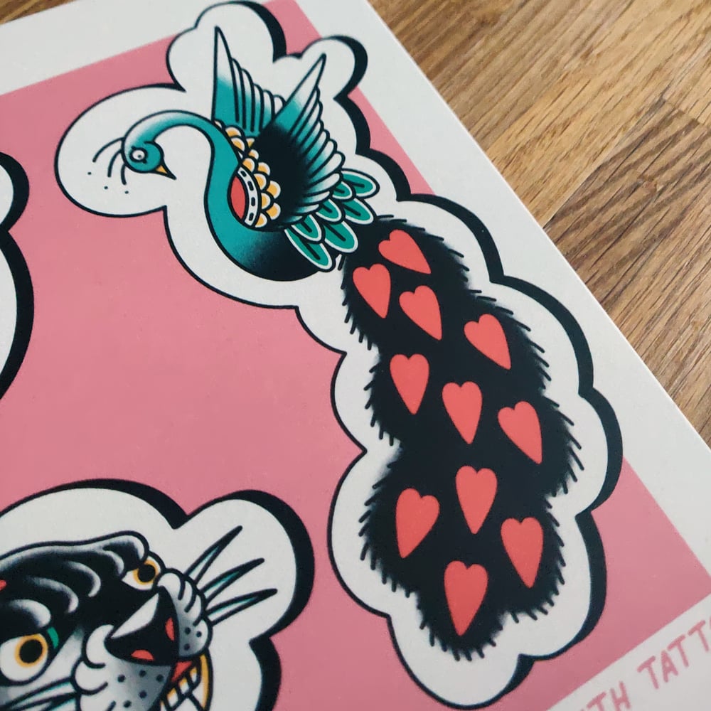 Hearts Print