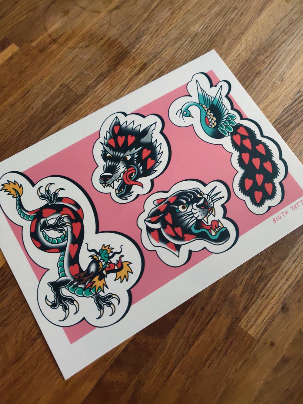 Hearts Print