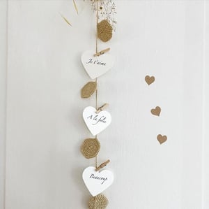 Image of PINCE MOI " feuilles" OU "coeurs"