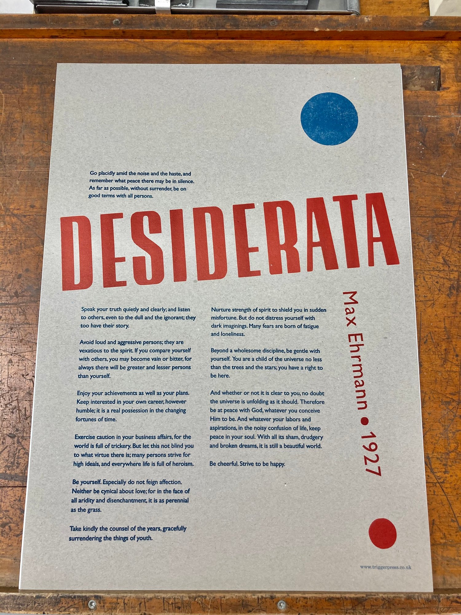 Image of Desiderata