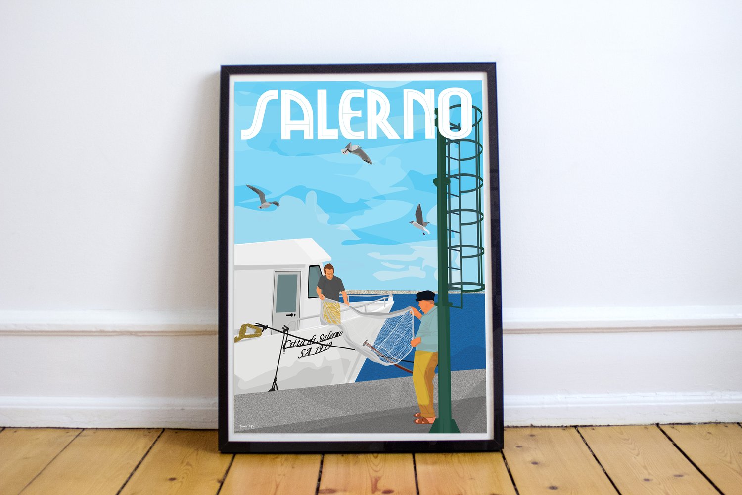 Salerno, pescatori