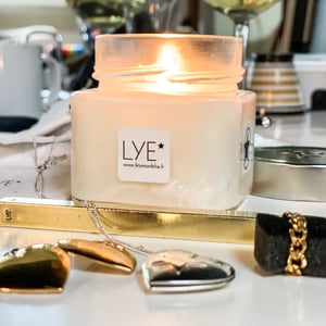 Image of Bougie LYE* à la Fleur d'Oranger ***Naturelle et Bio***