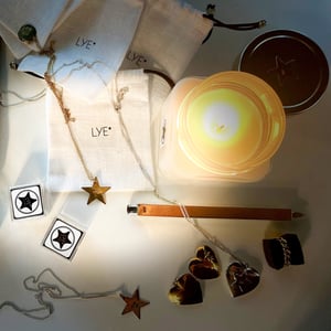 Image of Bougie LYE* à la Fleur d'Oranger ***Naturelle et Bio***