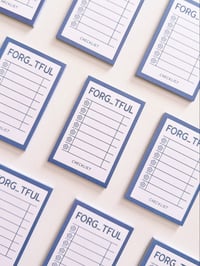 Image 1 of Forg_tful Memo Pad