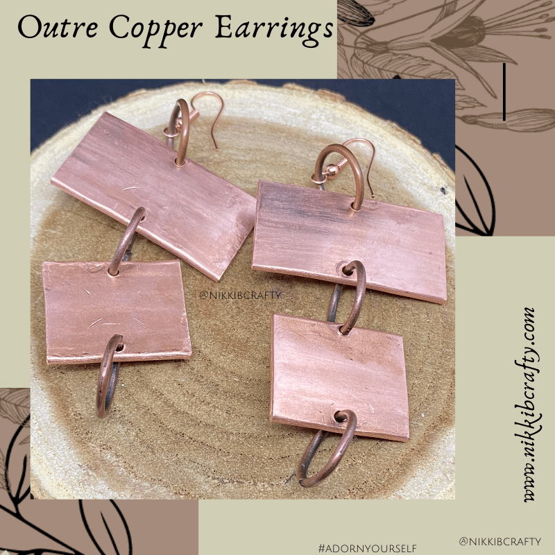 Image of Outre Copper Earrings 