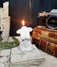 Image 1 of Concrete Bust Candle