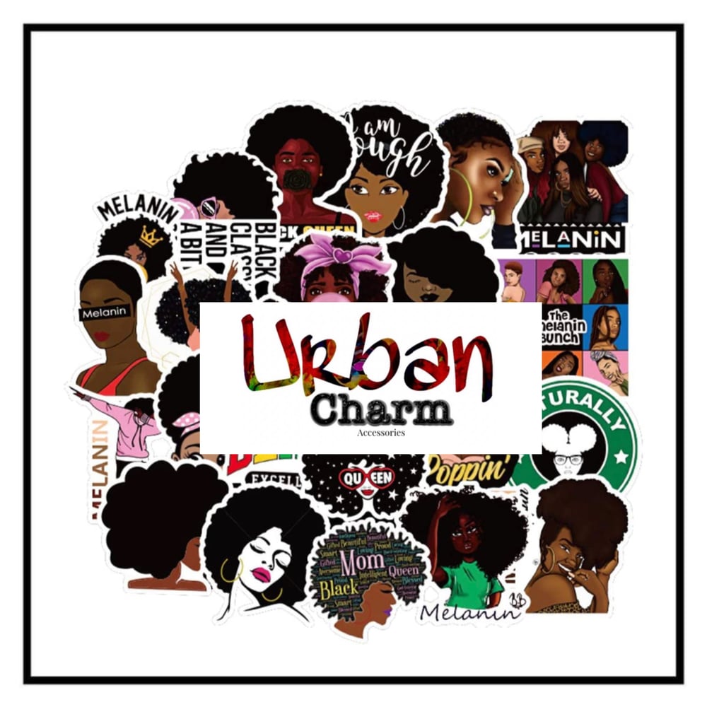 Image of Black Girl Magic Stickers