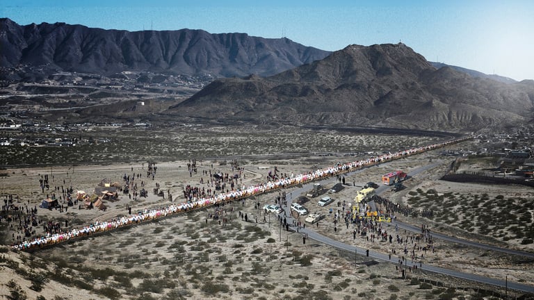 1954-Mile Long Dining Table [16" x 24"]