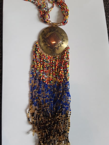 Image of Senegalese Necklace Multi Colored