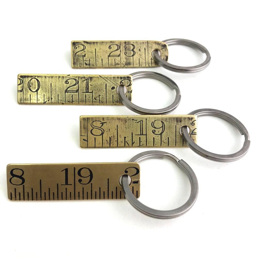 Image of ruler key ring