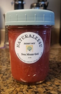 Image 1 of Berry Mix Sea Moss Gel 8 oz