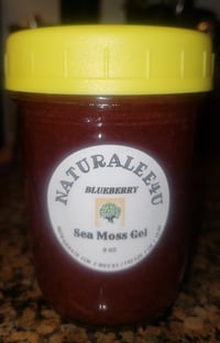 Image 3 of Blueberry Sea Moss Gel 8 oz