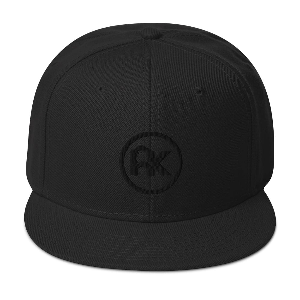 Image of *Limited Edition* CJAK logo - Black on Black