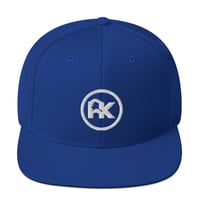 CJAK logo - White on Royal Blue