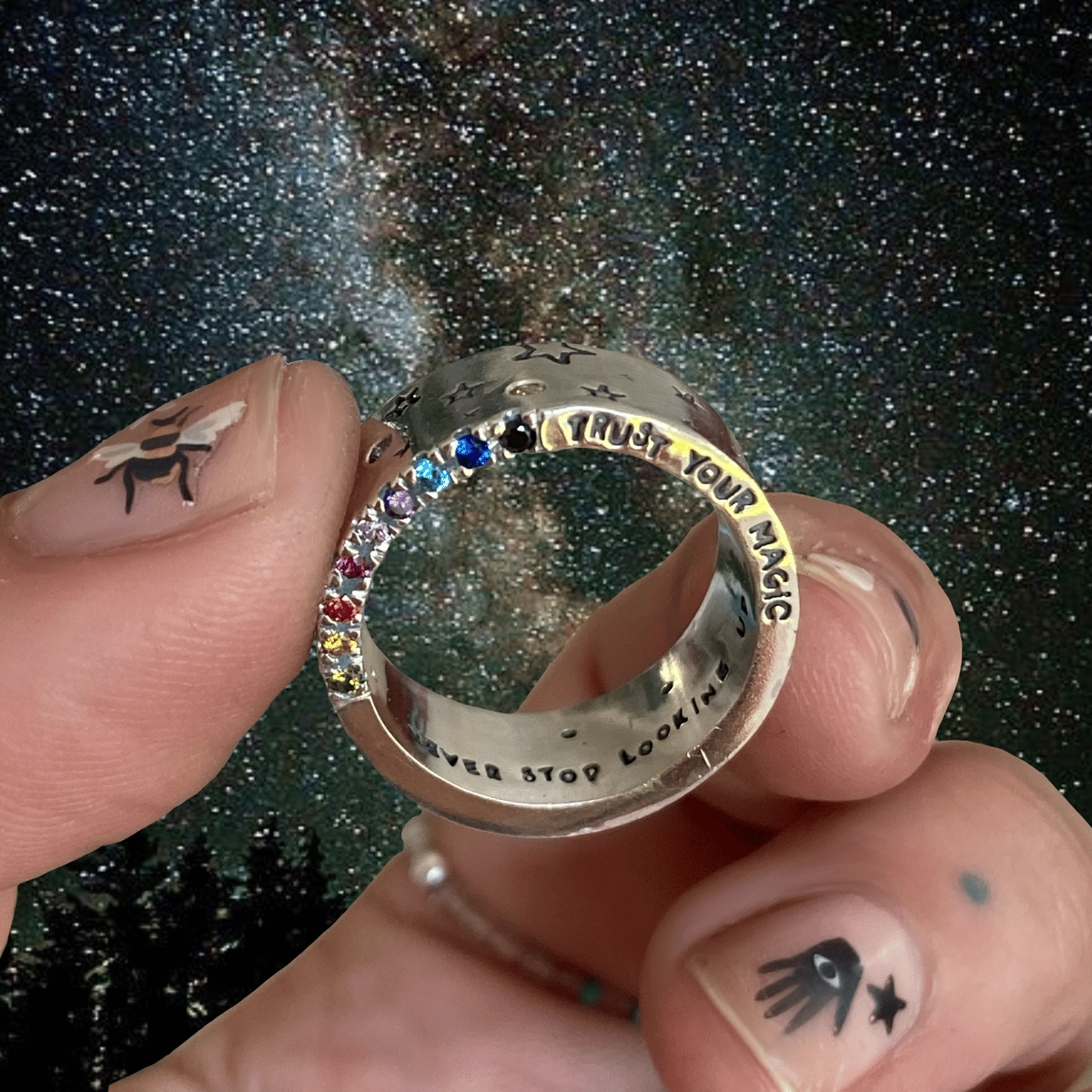 Image of trust your magic ring.