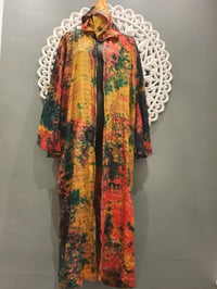Image 1 of Hoodie Rainbow Flurorite kimono 