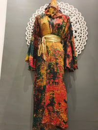 Image 2 of Hoodie Rainbow Flurorite kimono 