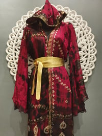 Image 1 of HOODIE kimono Ruby reds