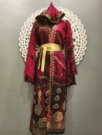 Image 3 of HOODIE kimono Ruby reds