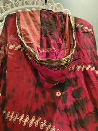 Image 4 of HOODIE kimono Ruby reds