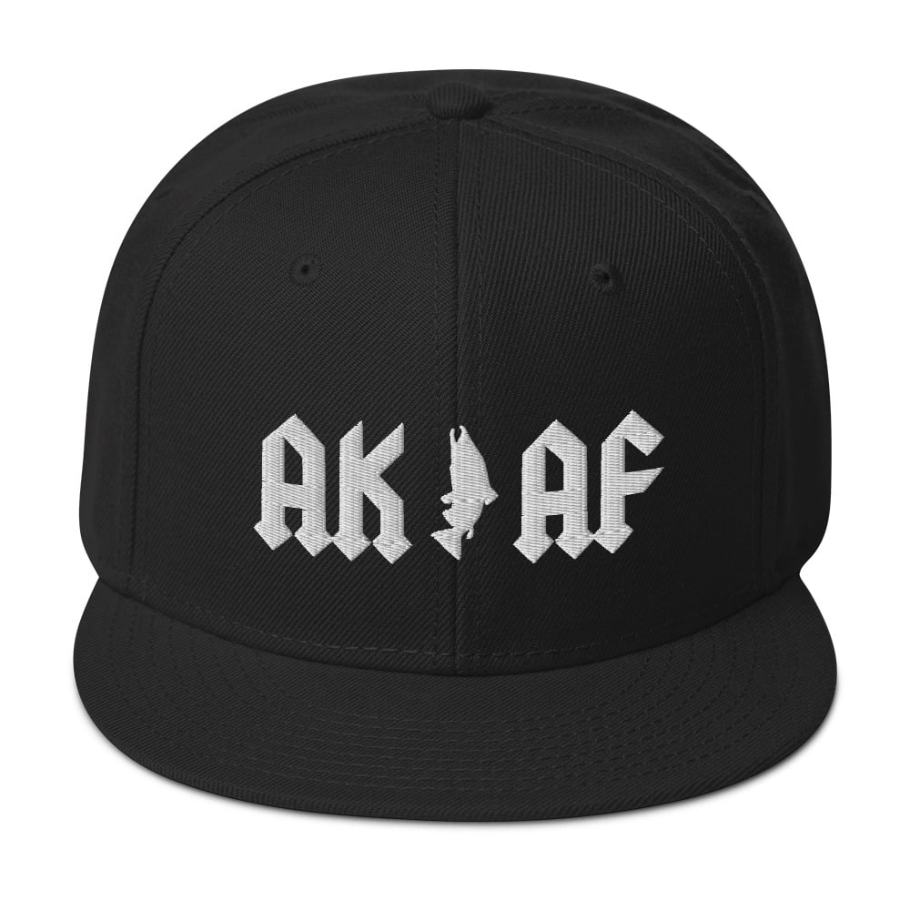 Image of AK AF - White on Black