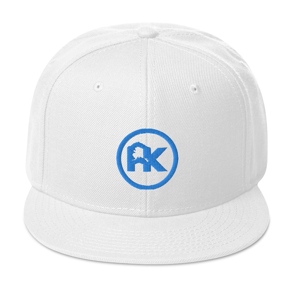 Image of CJAK logo - Sky Blue on White
