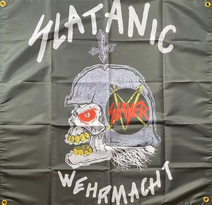 Image of Slaytanic Wehrmacht - Slayer - Flag / Banner / Tapestry 