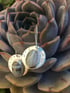 Striped Agate & Silver Drop Earrings Image 2