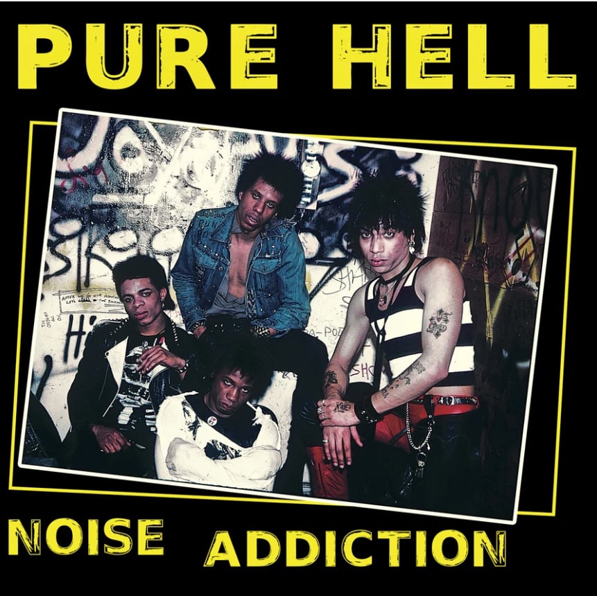 Image of Pure Hell-Noise Addiction  LP (Purple Vinyl exclusive) Pre-Order