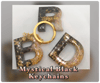 Mystical Black Keychains 