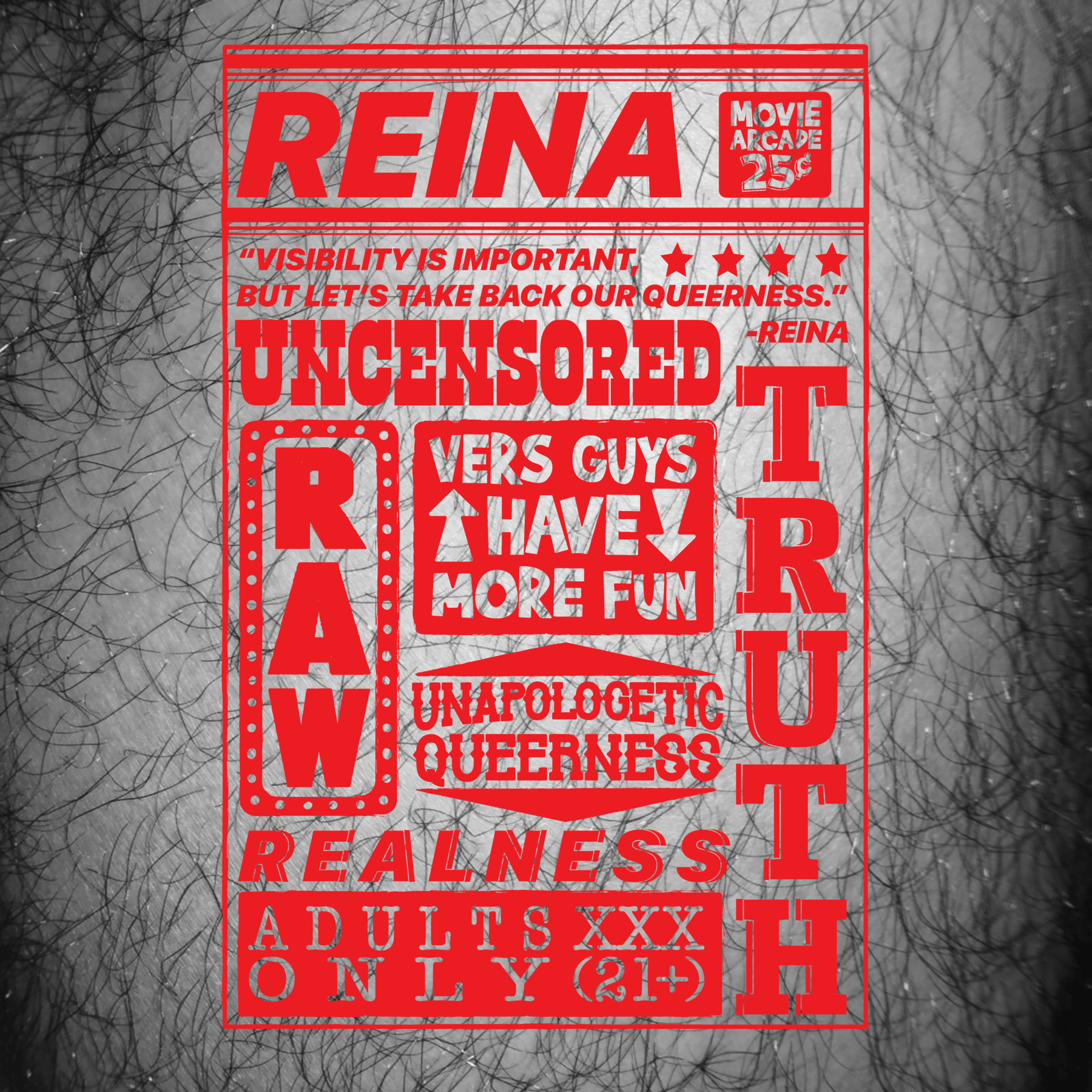 REINA UNCENSORED TEE | REINA STREETWEAR