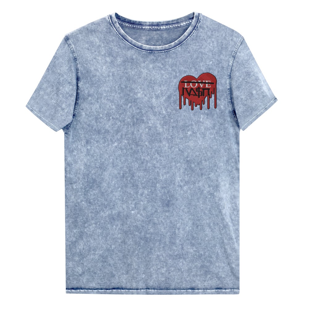 Image of LOVEKASH PATXHED DENIM T