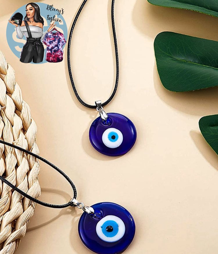 Evil Eye Pendant Necklace Bluey’s Fashion