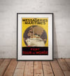 Les Messageries Maritimes Font Le Tour Du Monde | Sandy Hook | 1930 | Vintage Travel Poster