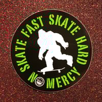 Sticker/No Mercy Bigfoot