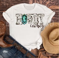 Howdy Cowboy with Turquoise 