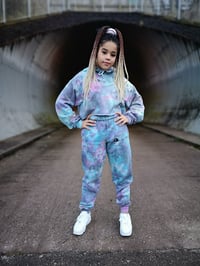 Image 5 of Tie Dye Crop Tracksuit