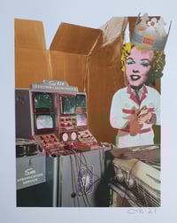 Image 1 of 'Cardboard Diagnostics'  Framed