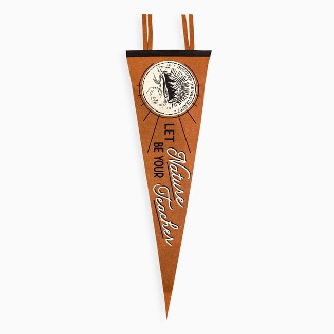 Let Nature 9x27 Pennant